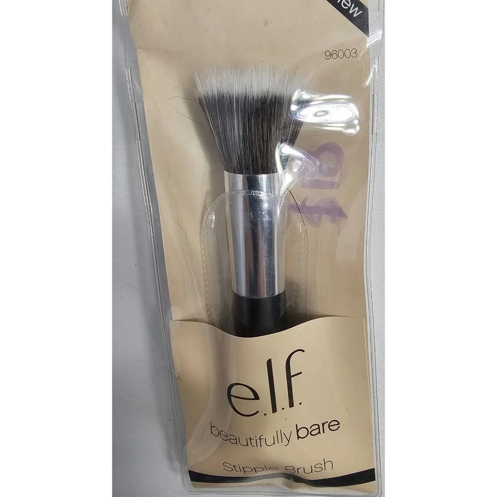 E.L.F. 3 Brushes Set - 2 Stipple 96003 & 84015 - Angled Blush 84022